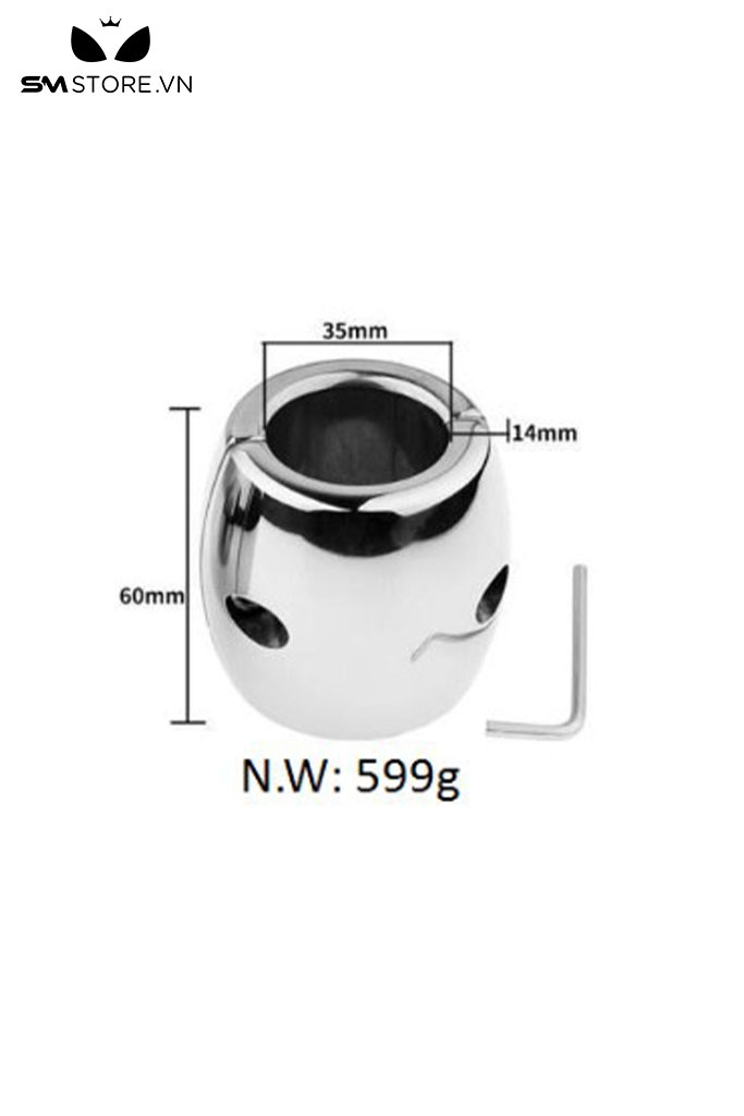 SMT618 - Vòng đeo tinh hoàn inox không gỉ với 6 loại khác nhau
