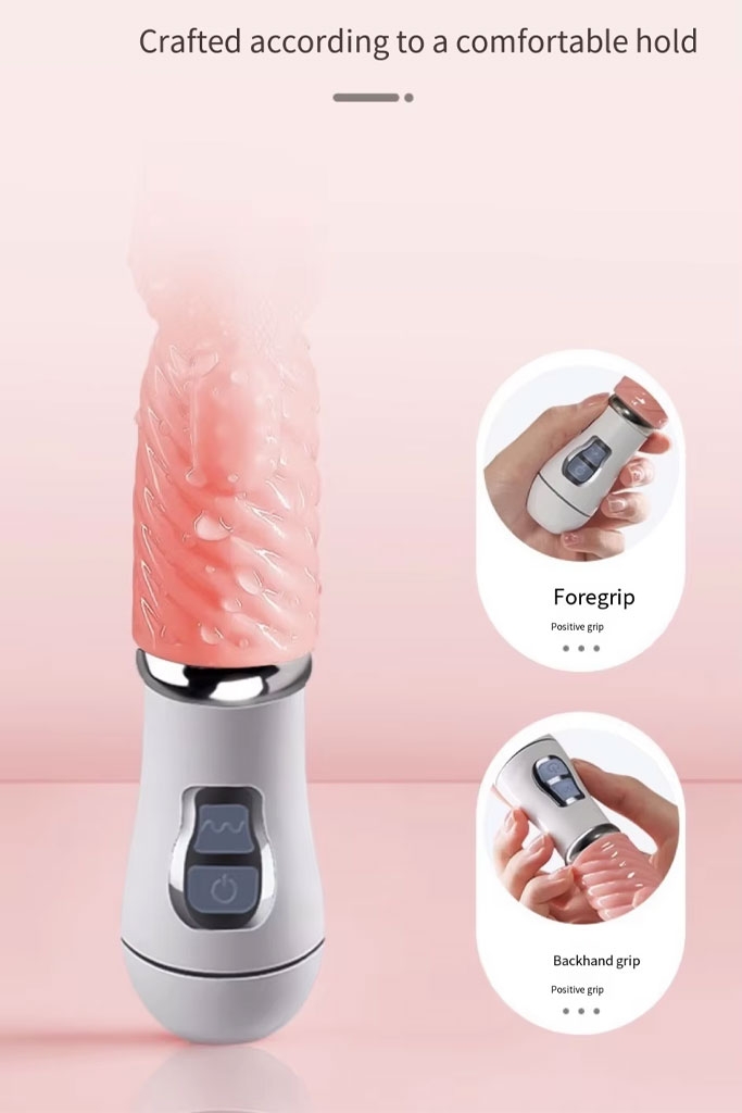 SMT113 - Lưỡi rung mini silicon dài 175mm sạc điện chống nước