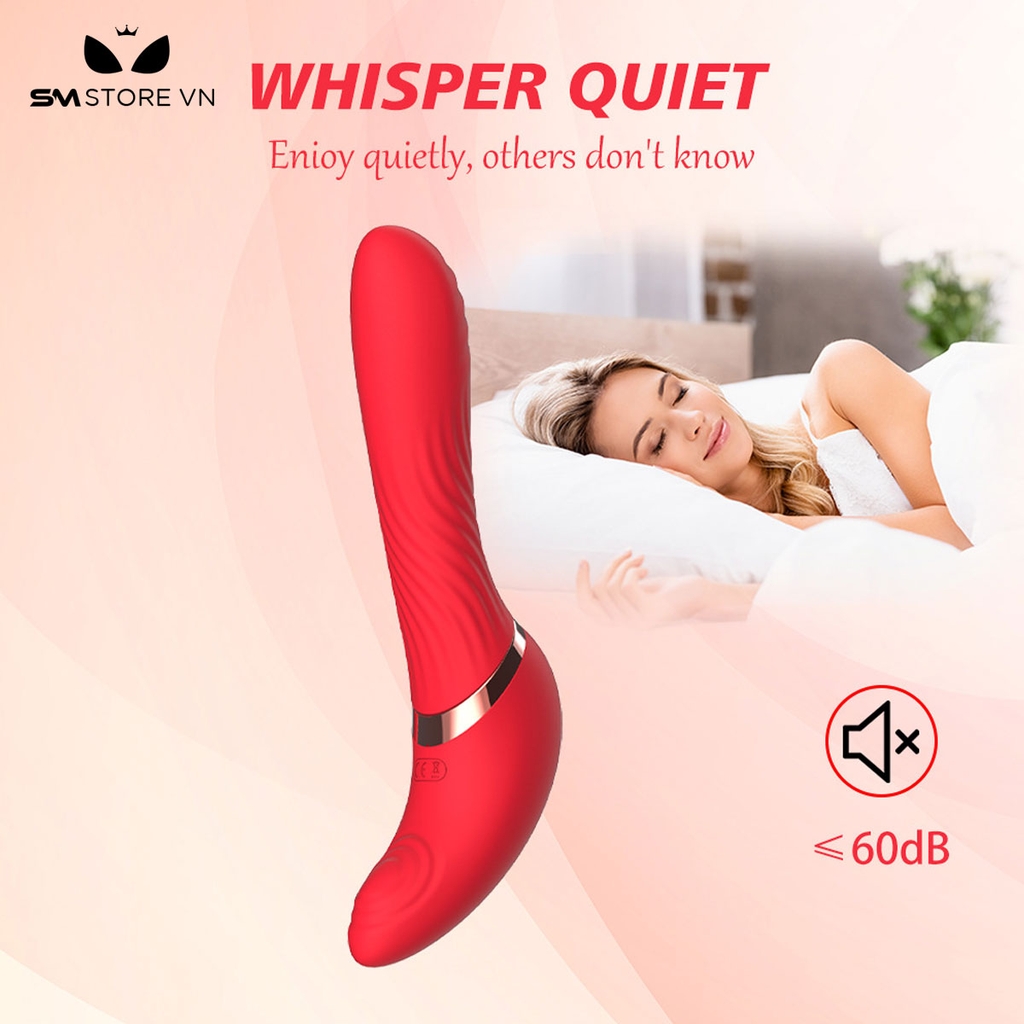 SMT1503 - Máy rung âm vật cực mạnh có 5 chế độ xoay sạc điện