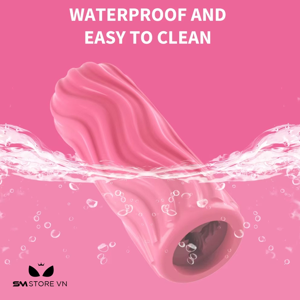 SMT925 - Cốc thủ dâm sóng nước chất liệu silicon có độ co giãn tốt