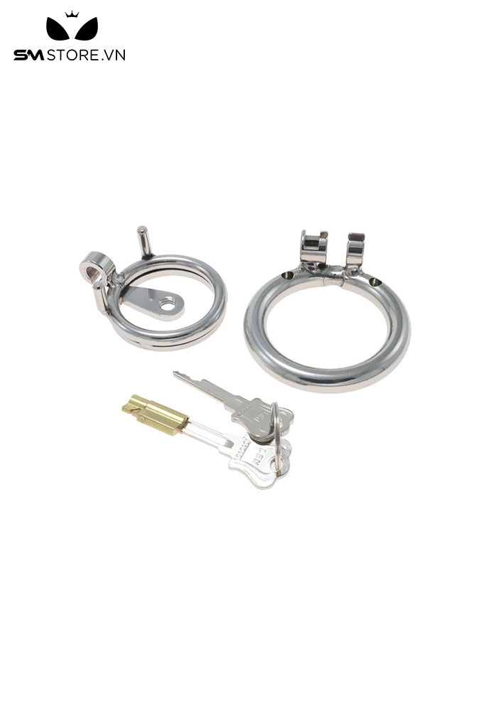 SMT873 - Khóa dương vật inox với thiết kế chữ nhật siêu mềm