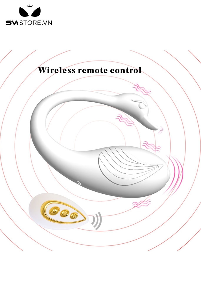SMT1686 - Trứng rung ngụy trang con thiên nga có 10 chế độ dài 9cm