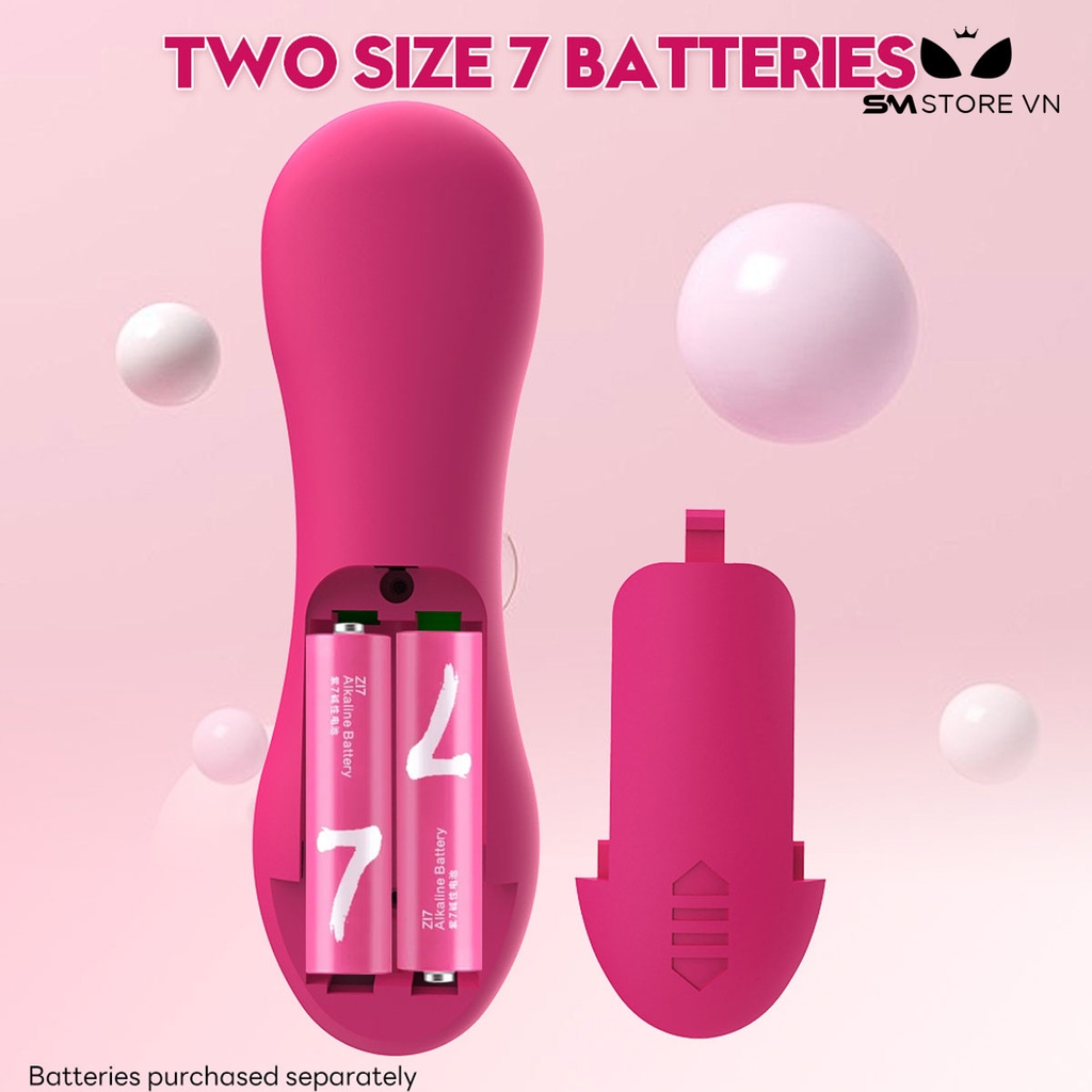 SMT2792 - Máy hút âm đạo silicon có 12 chế độ rung dài 126mm