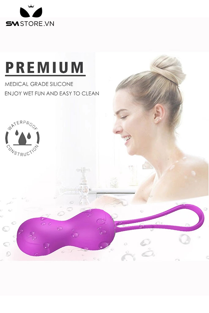 SMT1303 - Trứng rung ngụy trang quả tạ silicon điều khiển từ xa