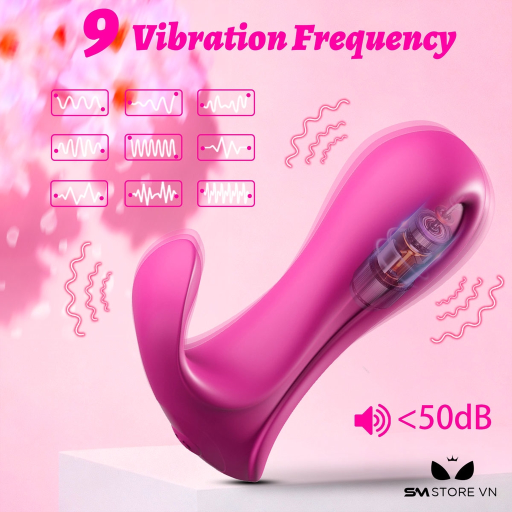 SMT2360 - Máy rung hậu môn silicon điều khiển qua APP dài 9.2cm