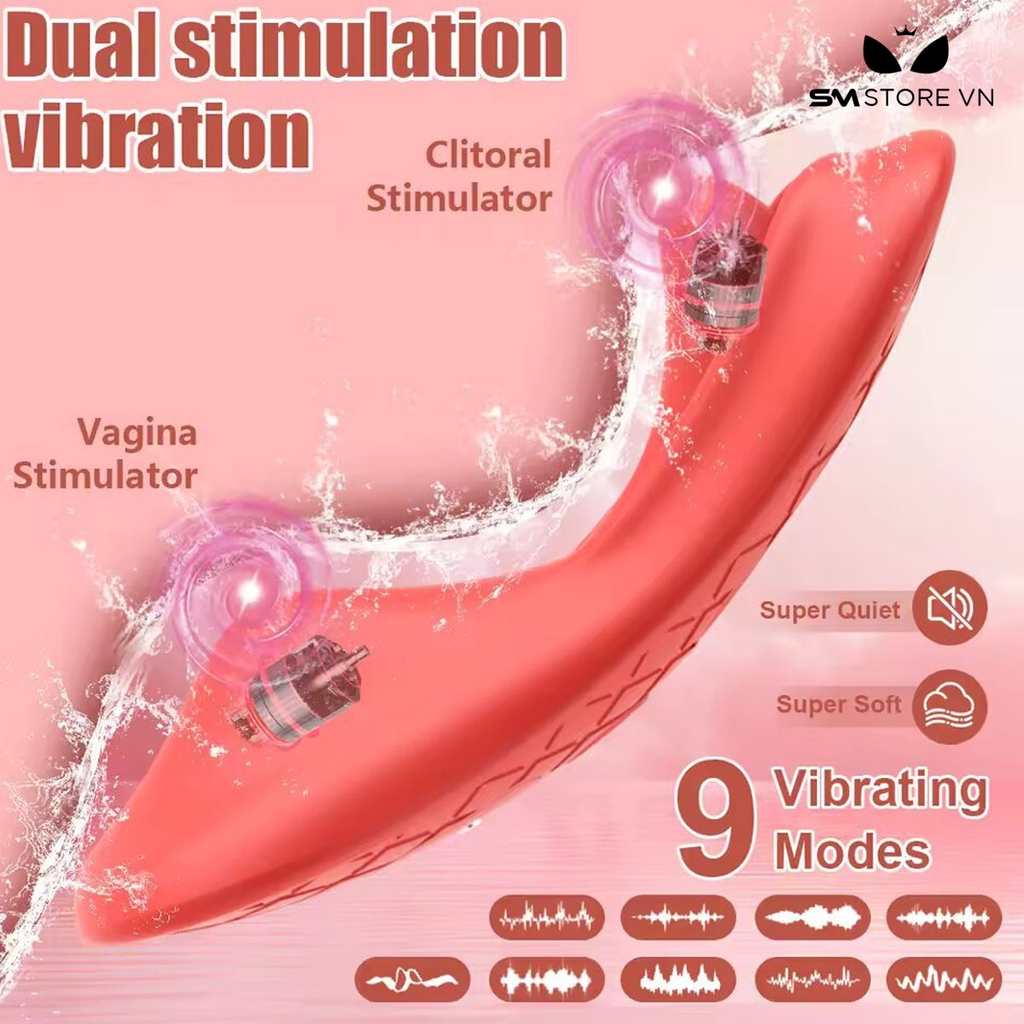 SMT2003 - Máy rung thiết kế đáy quần lót có 9 chế độ dài 11cm