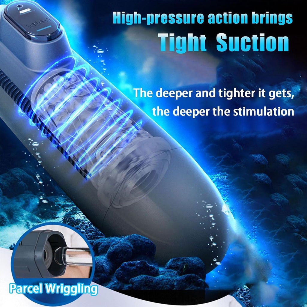 SMT321 - Cốc thủ dâm Leten tự động có 10 chế độ thụt kèm tai nghe