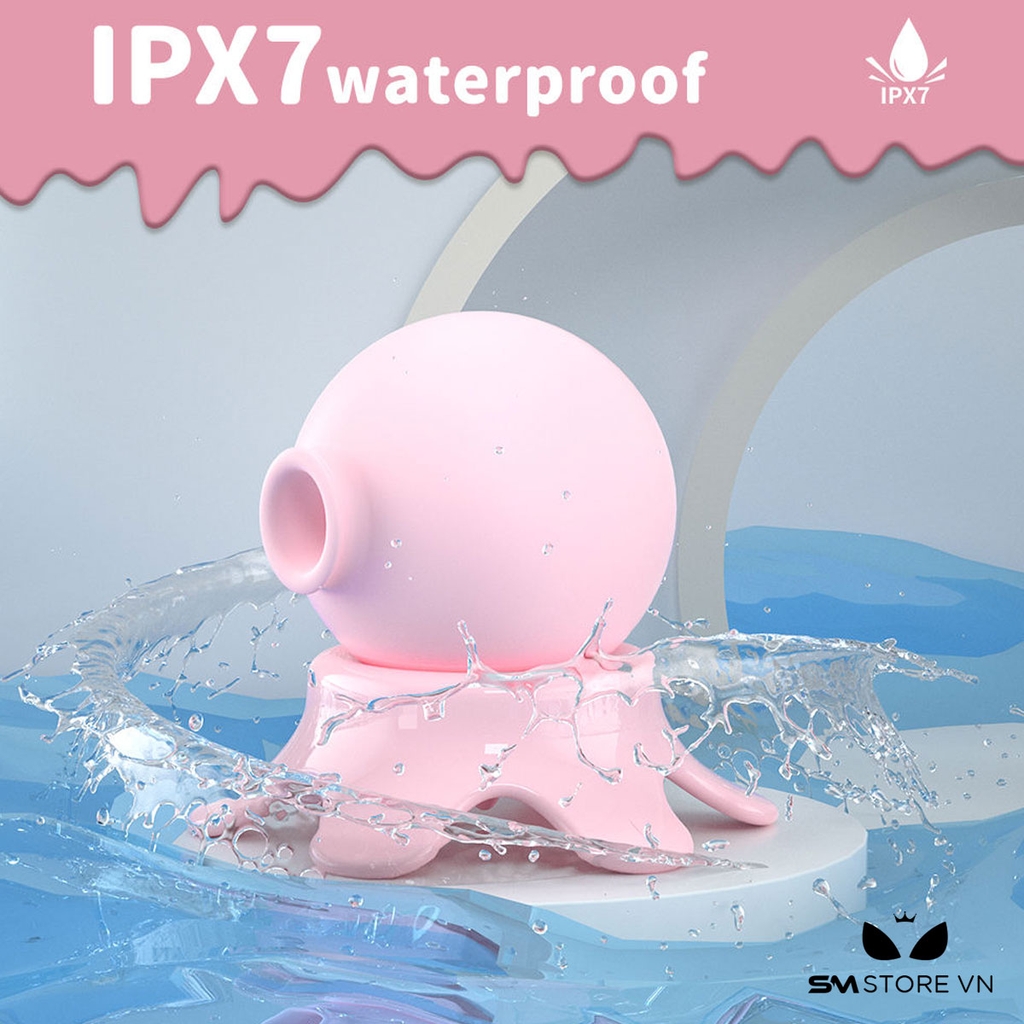 SMT1551 - Máy rung hút ngụy trang con bạch tuộc có 7 chế độ liếm