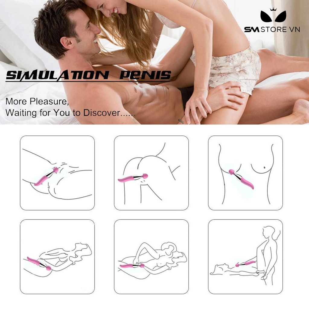 SMT1501 - Chày rung kết hợp với lưỡi có 10 chế độ kèm sưởi ấm