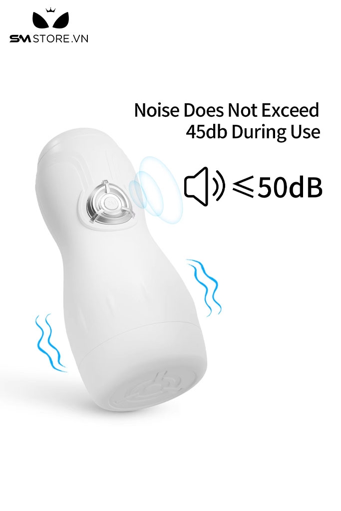 SMT2808 - Cốc thủ dâm silicon có rung 10 chế độ sạc điện dài 20cm