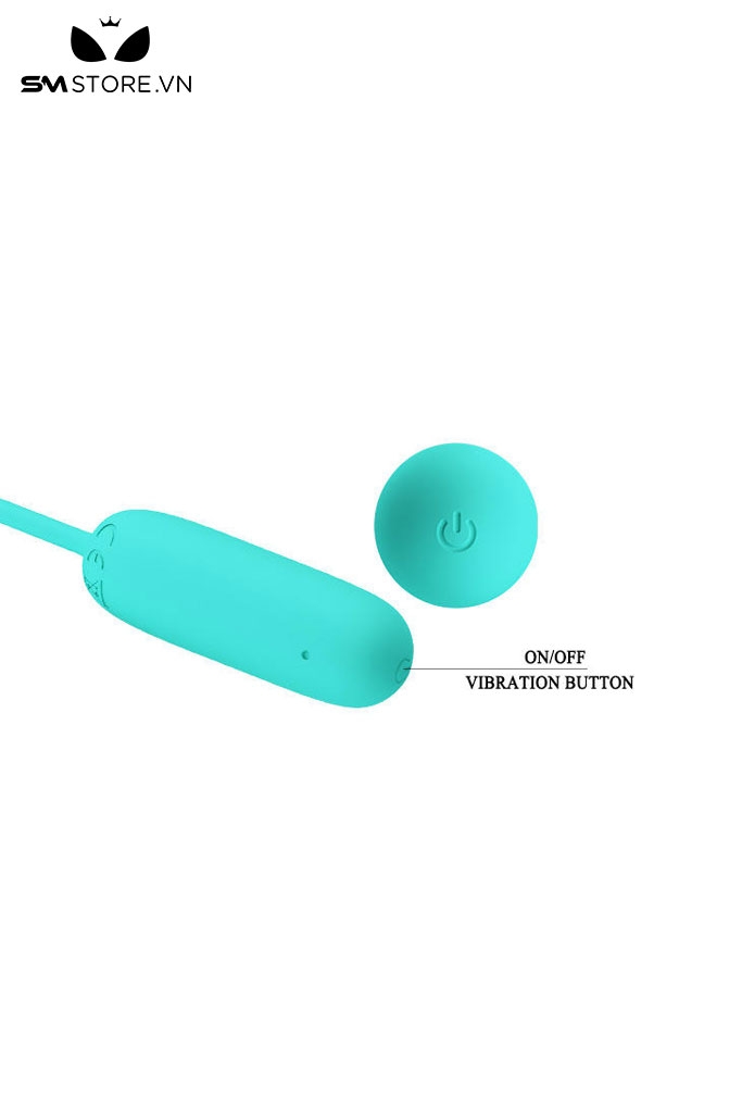 SMT2724 - Trứng rung Pretty Love cực mạnh có 12 chế độ dài 18cm