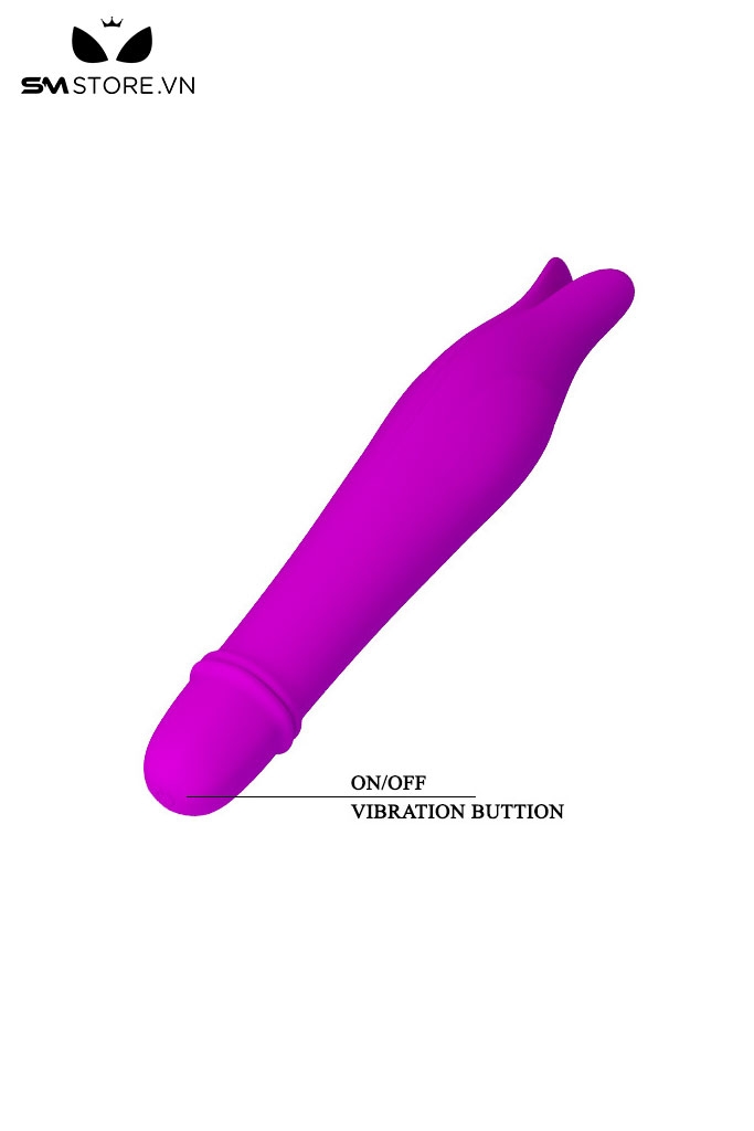 SMT1804 - Thanh rung Pretty Love bằng silicon dài 14.5cm