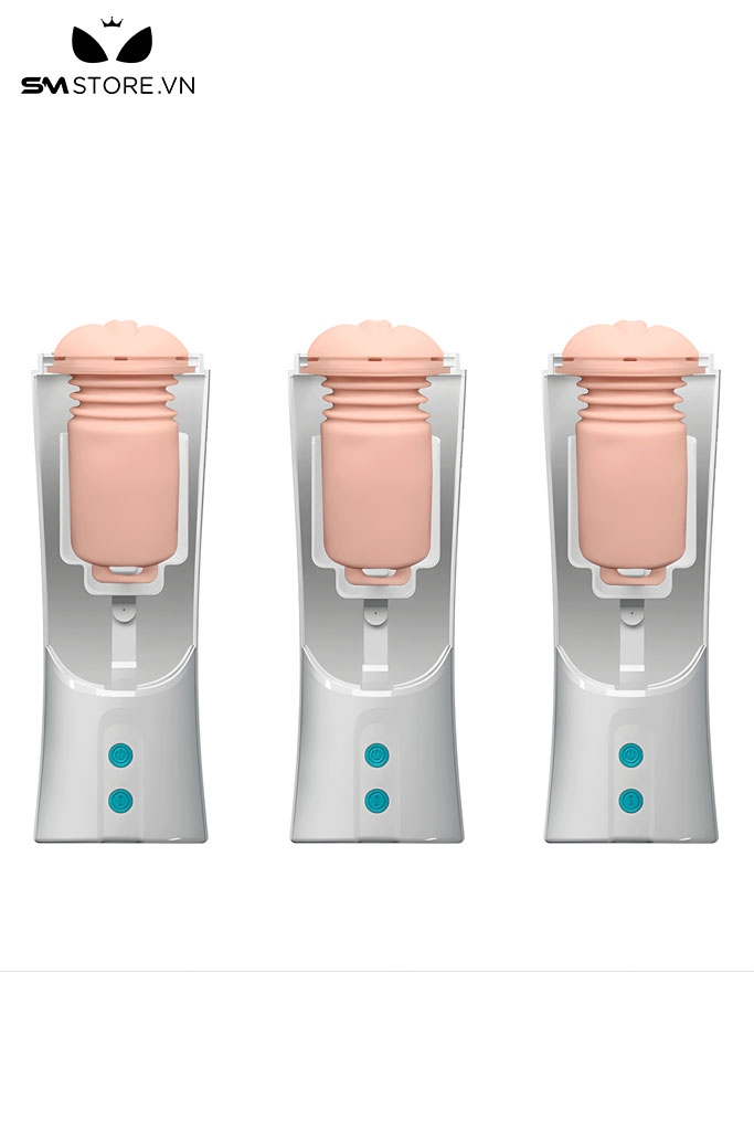 SMT2773 - Cốc thủ dâm rung thụt Pretty Love với lỗ âm đạo dài 246mm