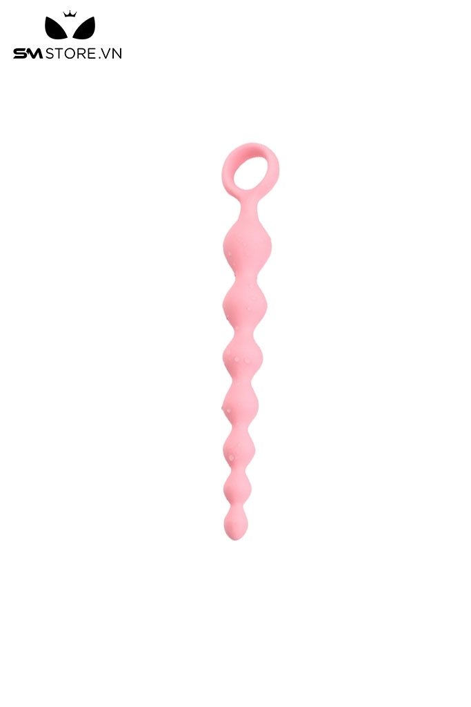 SMT402 - Anal beads đồ chơi hậu môn silicon dạng hạt dài 20.7cm