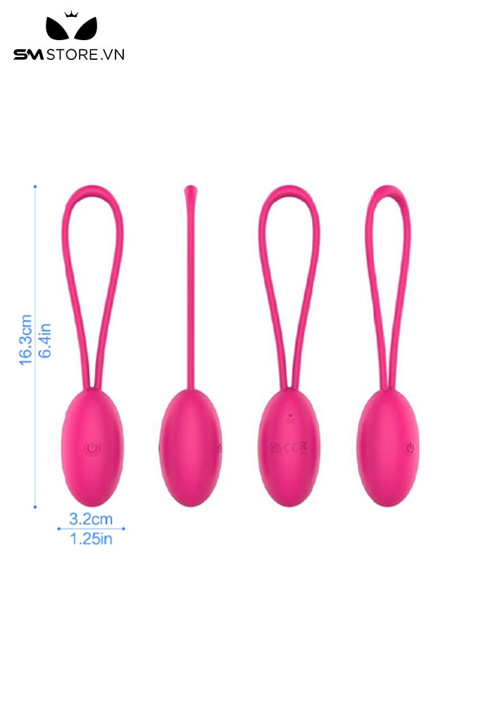 SMT2723 - Máy rung mini silicon có 10 tần số dài 16.3cm chống nước