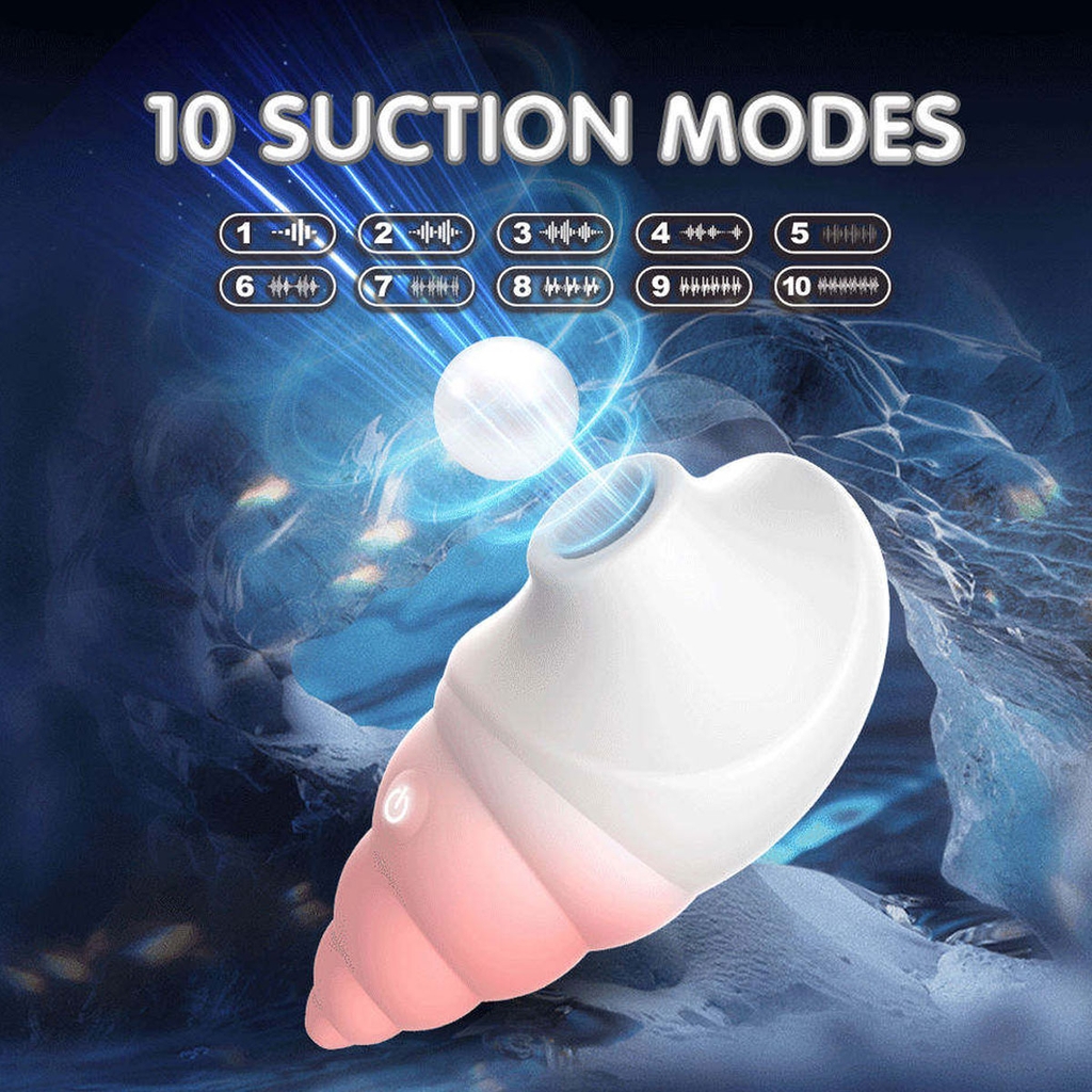 SMT2811 - Máy hút âm đạo ngụy trang con ốc hồng có 10 chế độ