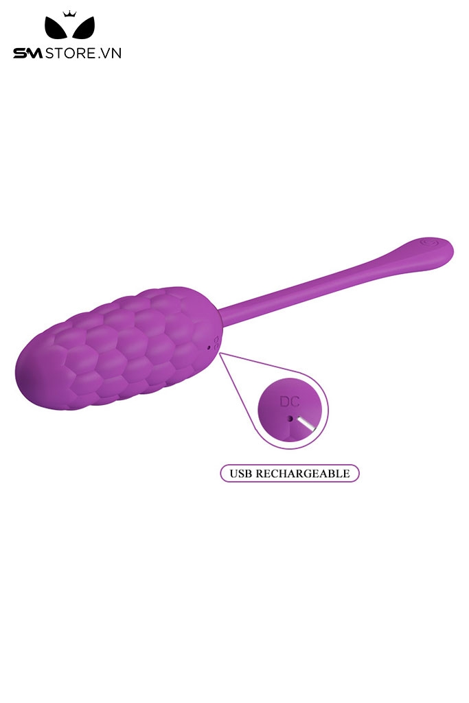 SMT1500 - Trứng rung 12 tần số Pretty Love điều khiển mini dài 197mm