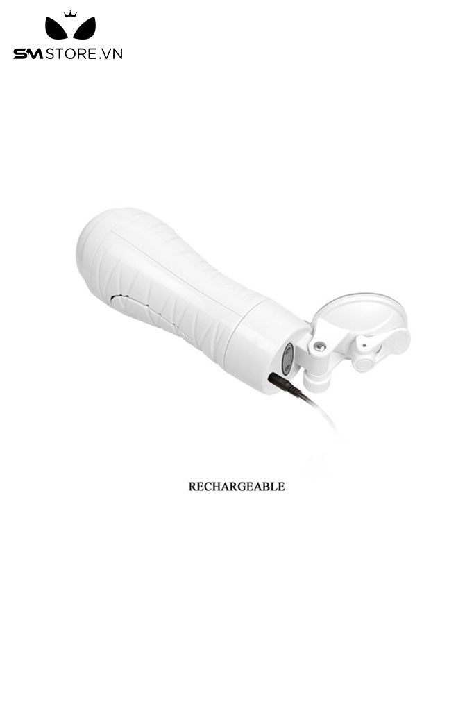 SMT1875 - Cốc thủ dâm hậu môn gắn tường có 12 chế độ rung
