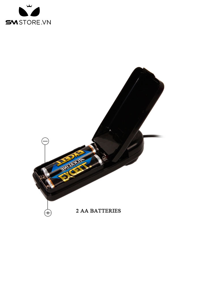 SMT3074 - Dương vật giả điều khiển có dây đế dính tường dài 175mm