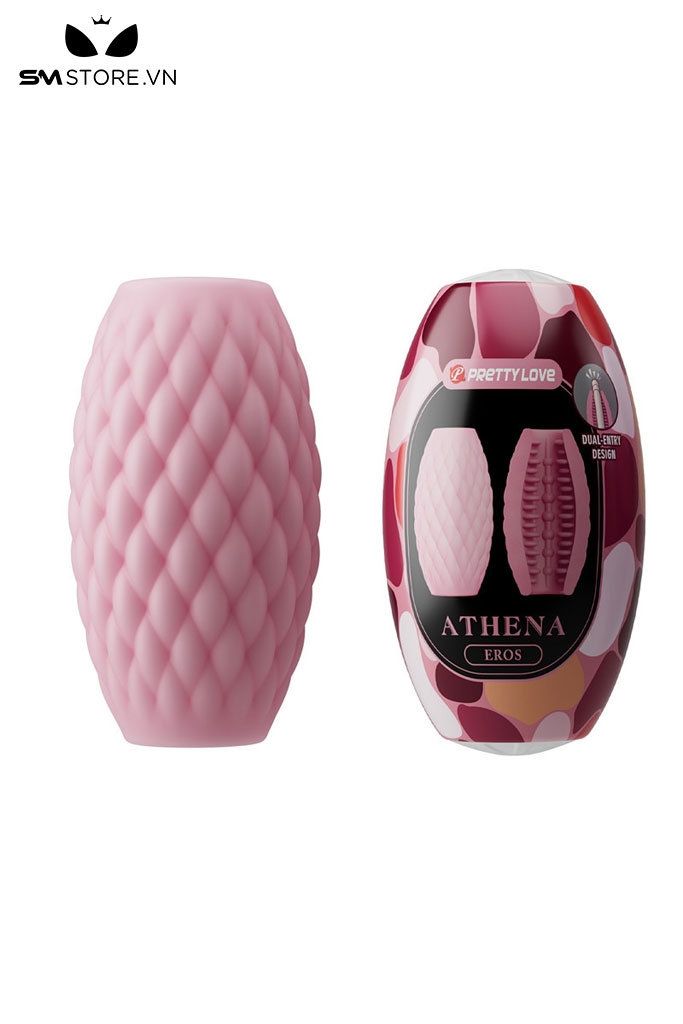 SMT2575 - Cốc thủ dâm mini Pretty Love có nhiều hạt nổi dài 85mm