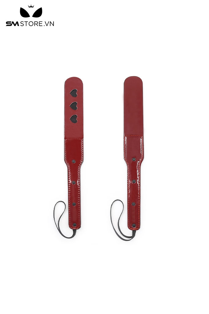 SMT256 - Roi tình yêu paddle da bóng thiết kế 2 lớp màu nâu