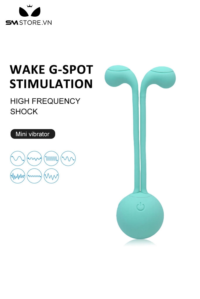 SMT2721 - Trứng rung sốc điện ngụy trang giá đỗ xanh có 10 chế độ