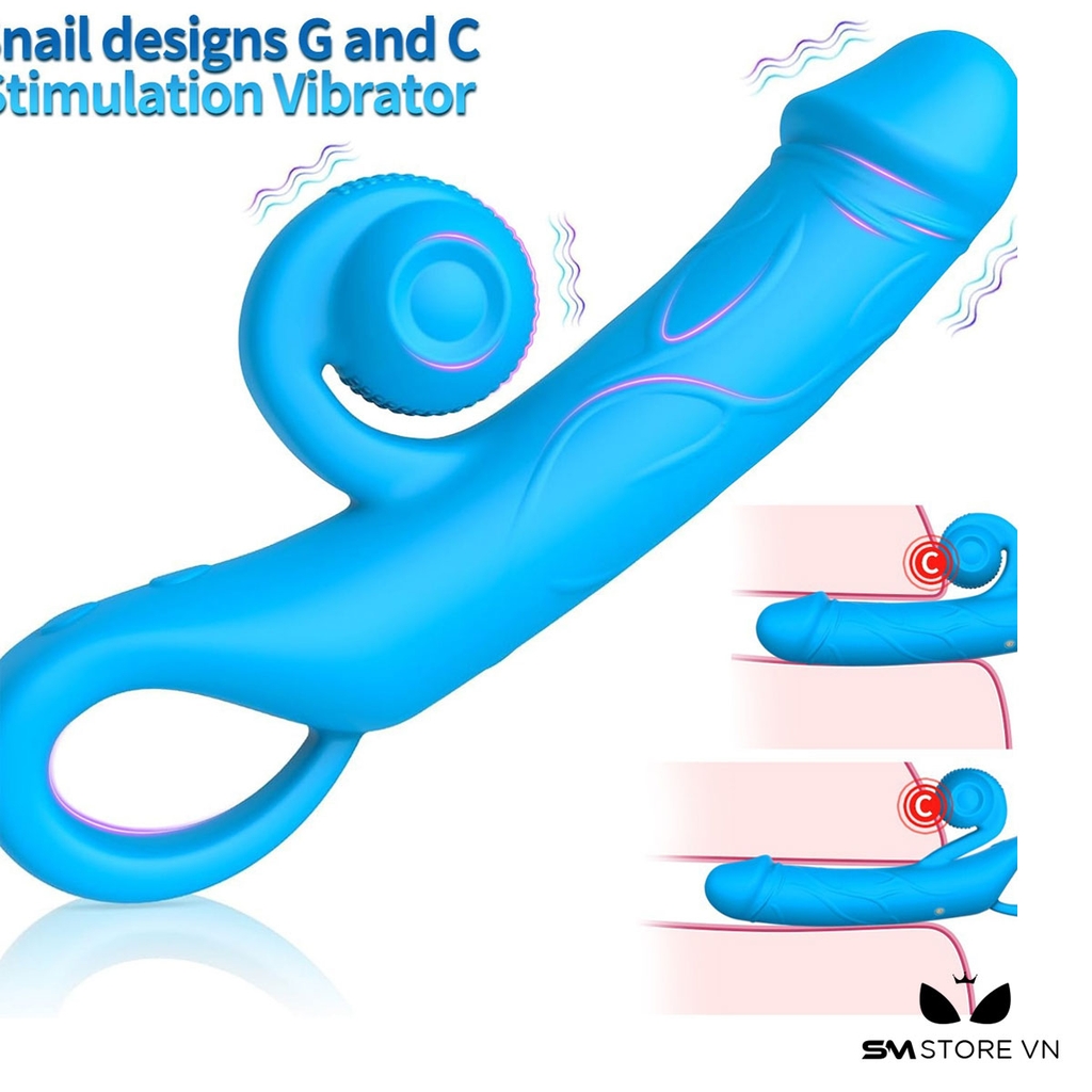 SMT2350 - Máy rung đầu dương vật con ốc sên kích thích âm vật