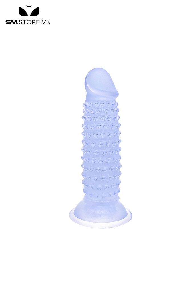SMT128 - Dương vật giả có gai silicon mềm bẻ cong dài 13.3cm