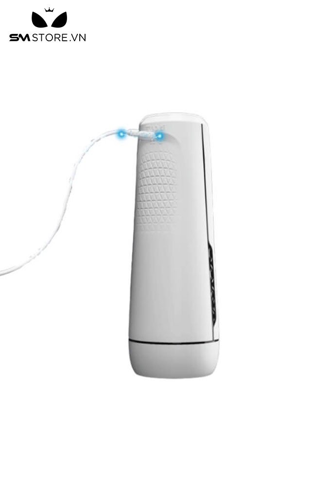 SMT1455 - Cốc thủ dâm rung tự động có gân nổi ôm sát và âm thanh