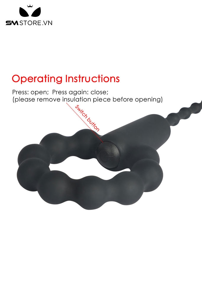 SMT2183 - Sounding que niệu đạo rung silicon mềm dẻo dài 26.5cm