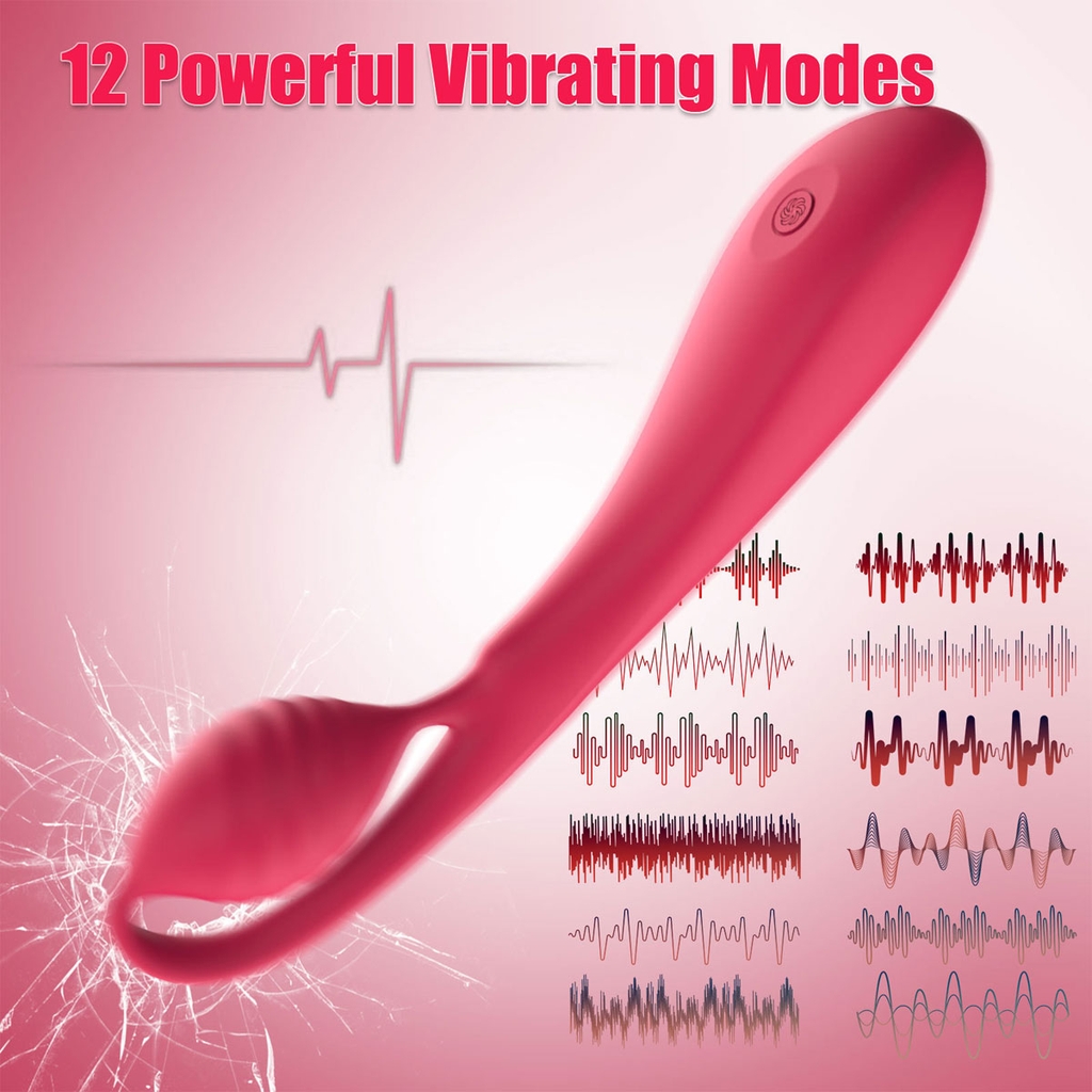 SMT2815 - Máy rung có quả treo và 12 chế độ dài 211mm sạc điện