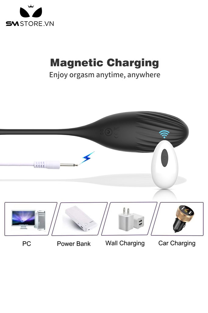 SMT1200 - Máy rung nòng nọc có vòng đeo dương vật và 10 tần số