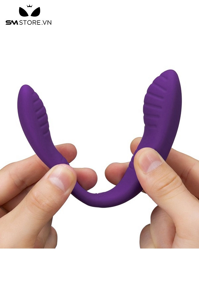 SMT2676 - Trứng rung 2 đầu điều khiển từ xa hình chữ U có 10 chế độ