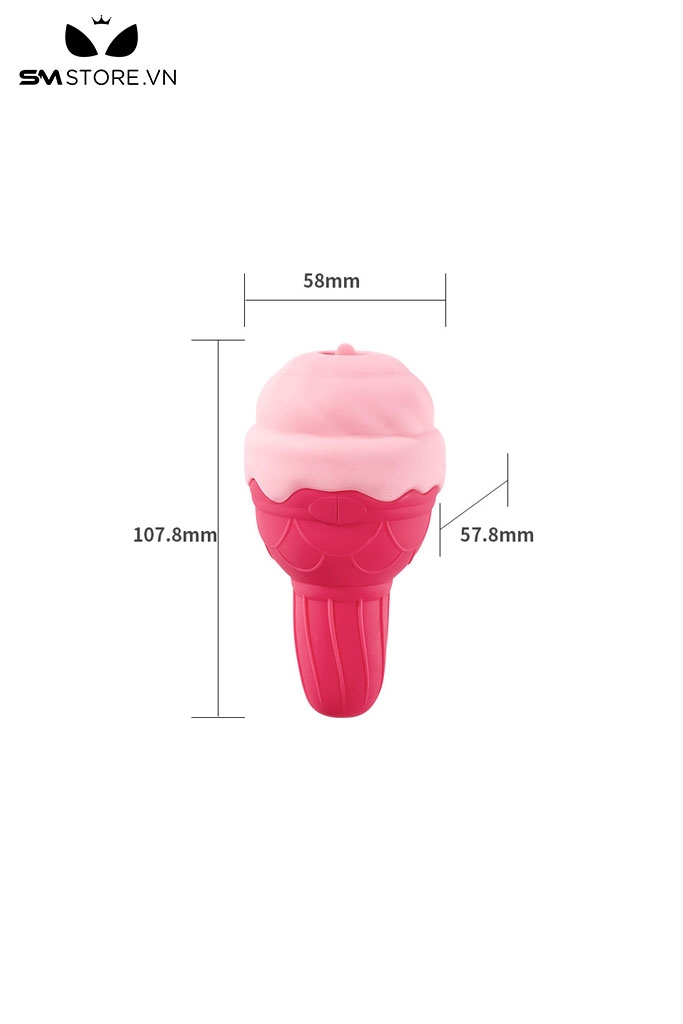 SMT1041 - Máy rung ngụy trang cây kem kích thích điểm G dài 107.8mm