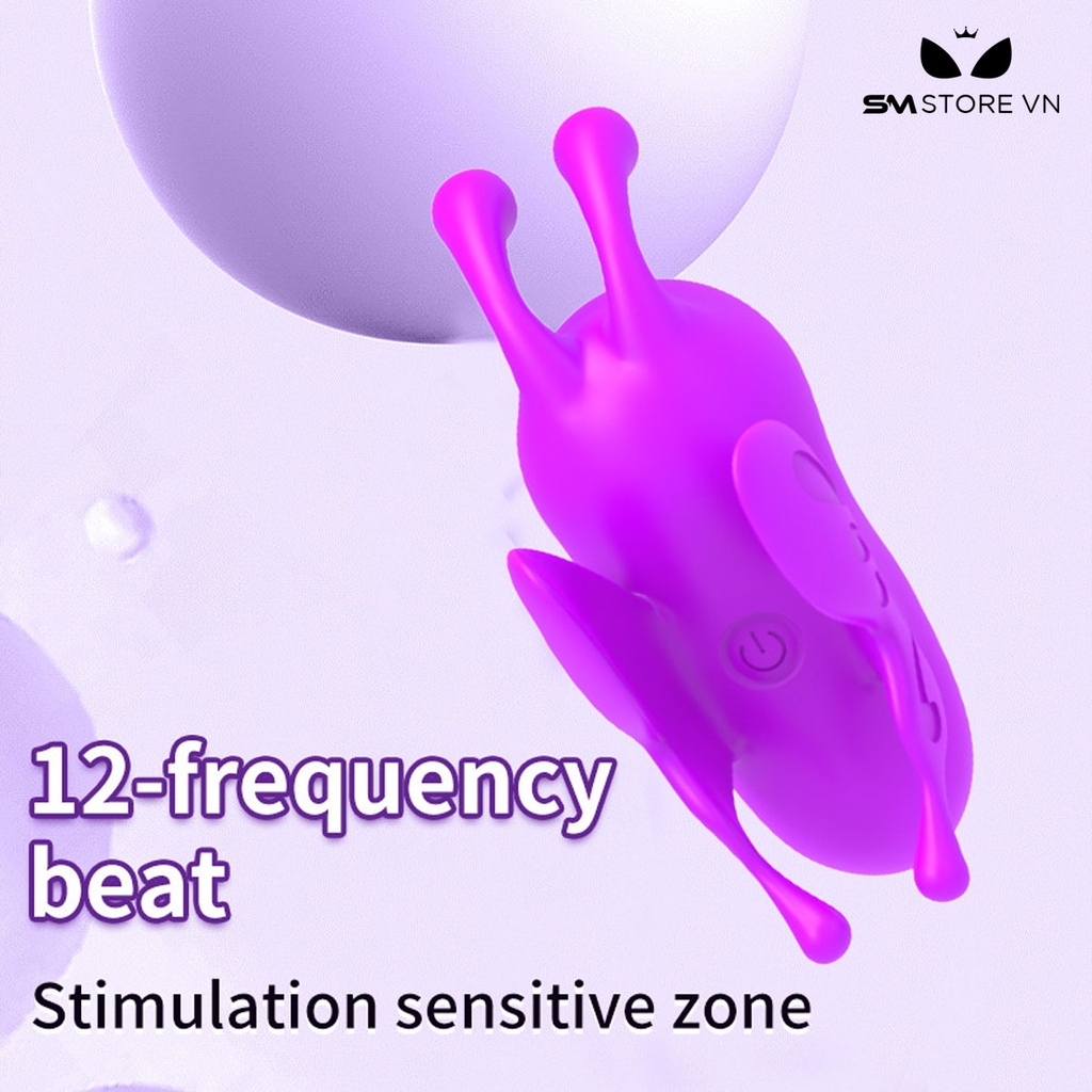 SMT2006 - Máy rung xoay hình con bướm nhỏ có 12 chế độ