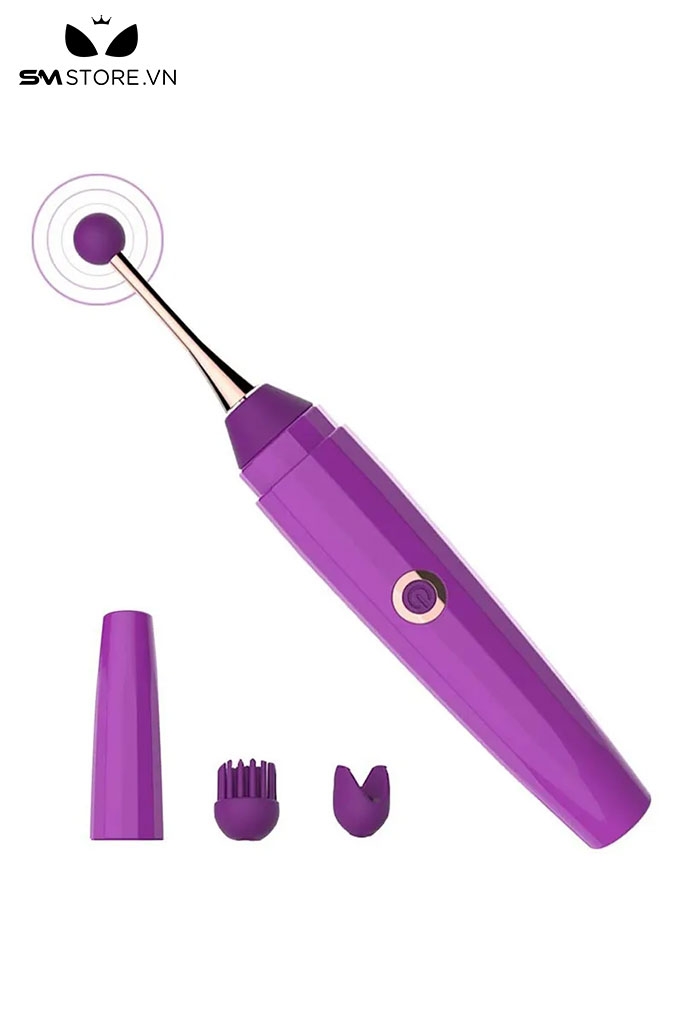 SMT1128 - Bút massage kích điện với 10 tần số rung mạnh chống nước
