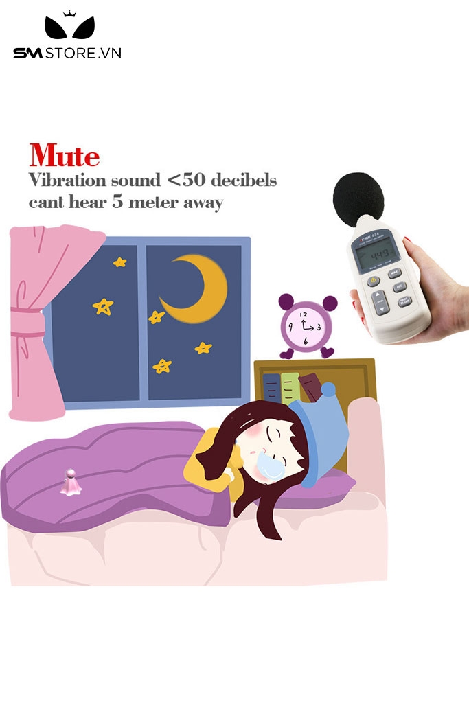 SMT2728 - Máy rung hút ngực có 10 tần số sạc điện dài 60mm