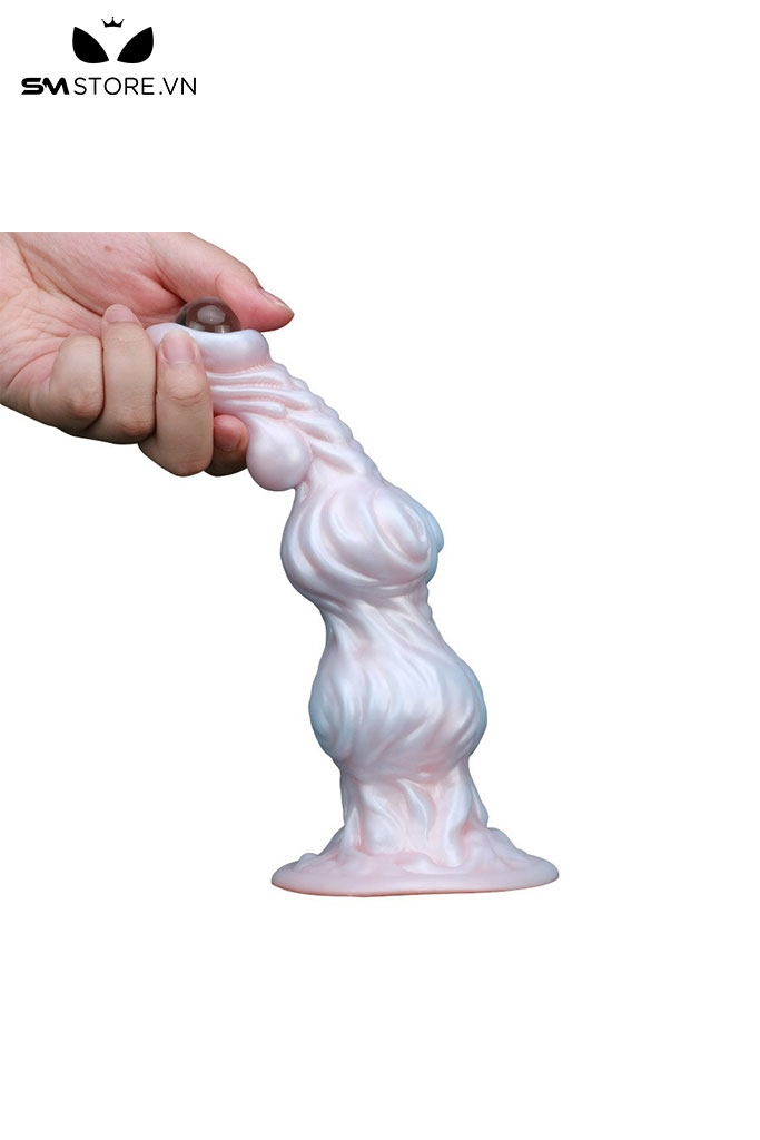 SMT3020 - Anal plug ngụy trang rồng 1 mắt và đế dính tường dài 26cm