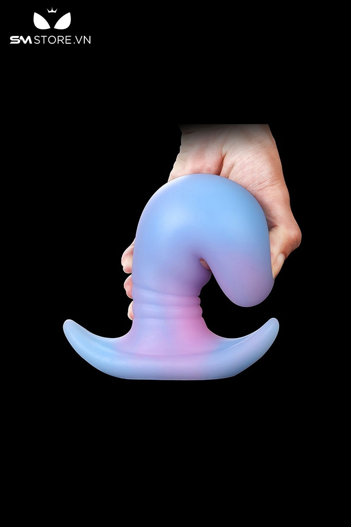 SMT1298 - Phích cắm hậu môn phát sáng bằng silicon mềm có 3 size