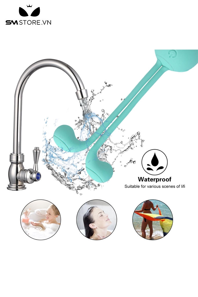 SMT2721 - Trứng rung sốc điện ngụy trang giá đỗ xanh có 10 chế độ