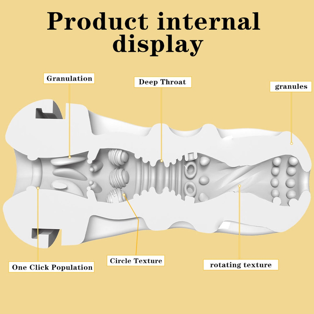 SMT2429 - Cốc thủ dâm ngụy trang cốc coffee quả chuối có hạt nổi trong