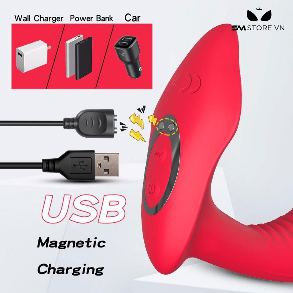 SMT2271 - Máy rung đầu dương vật kích thích âm vật dài 118mm