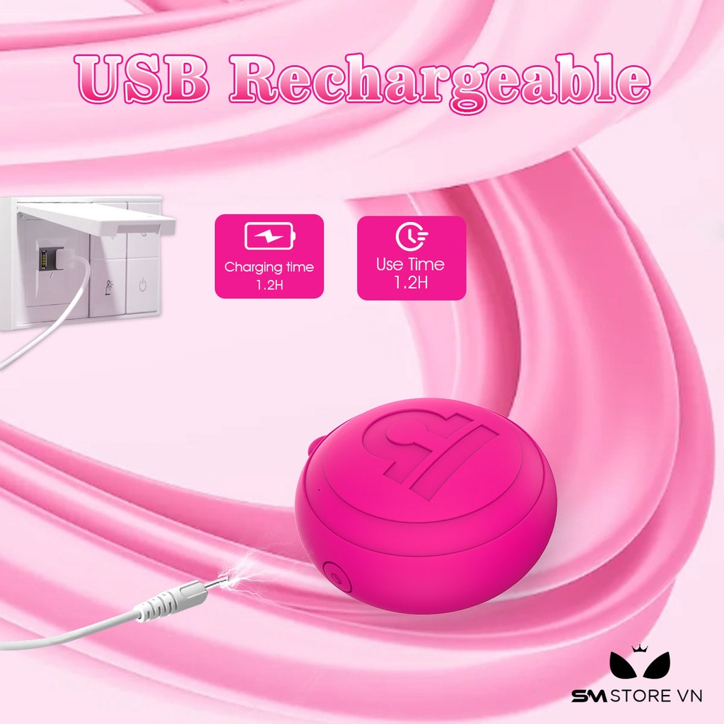 SMT2062 - Máy rung có 10 tần số hình sao Thiên Bình dài 5.1cm