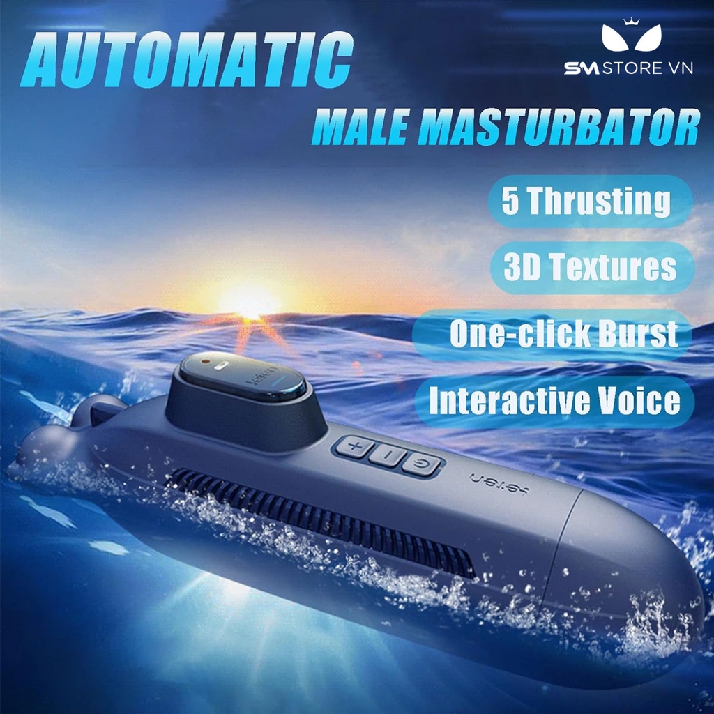 SMT321 - Cốc thủ dâm Leten tự động có 10 chế độ thụt kèm tai nghe