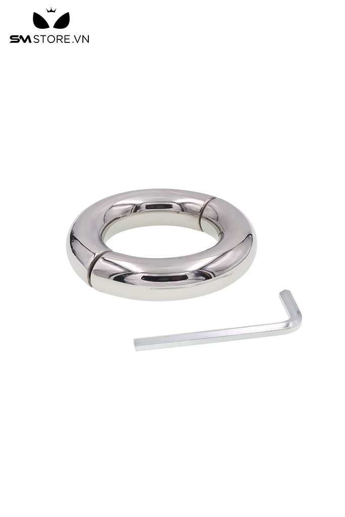 SMT562 - Vòng đeo dương vật inox 3 size thiết kế có vít mở đóng