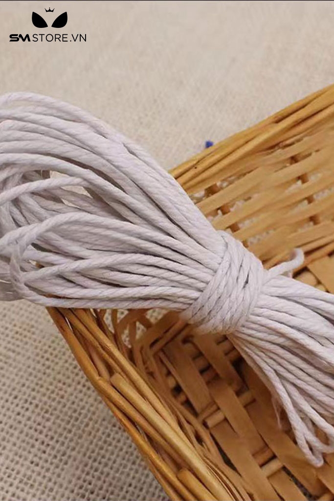 SMT274 - Dây thừng tình yêu sợi hemp dài 50M đường kính 5-6mm