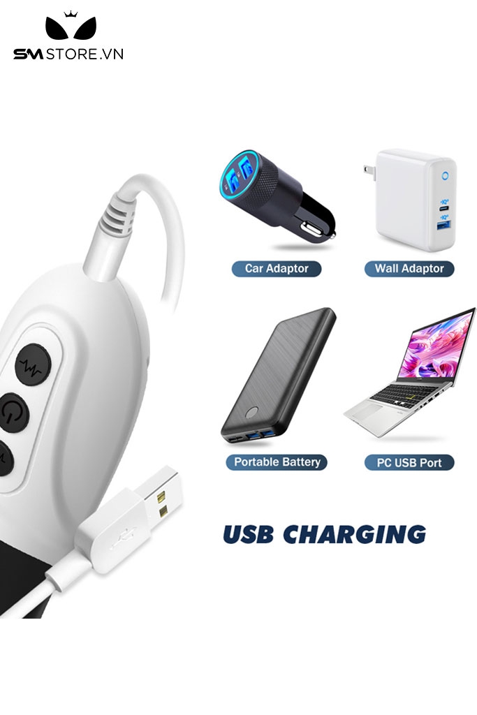 SMT2793 - Máy rung 2 đầu có lưỡi liếm và 23 tần số dài 224mm