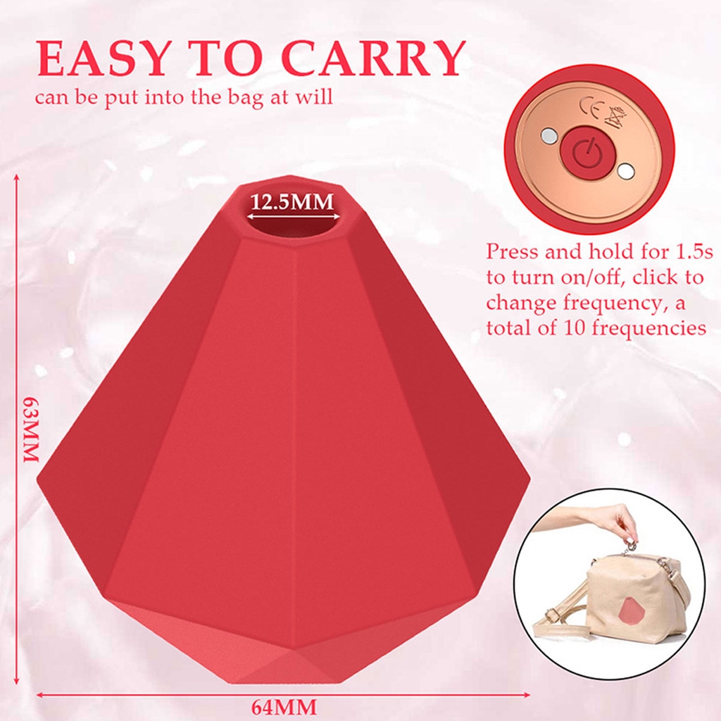 SMT2817 - Máy hút âm đạo ngụy trang viên kim cương có 10 chế độ