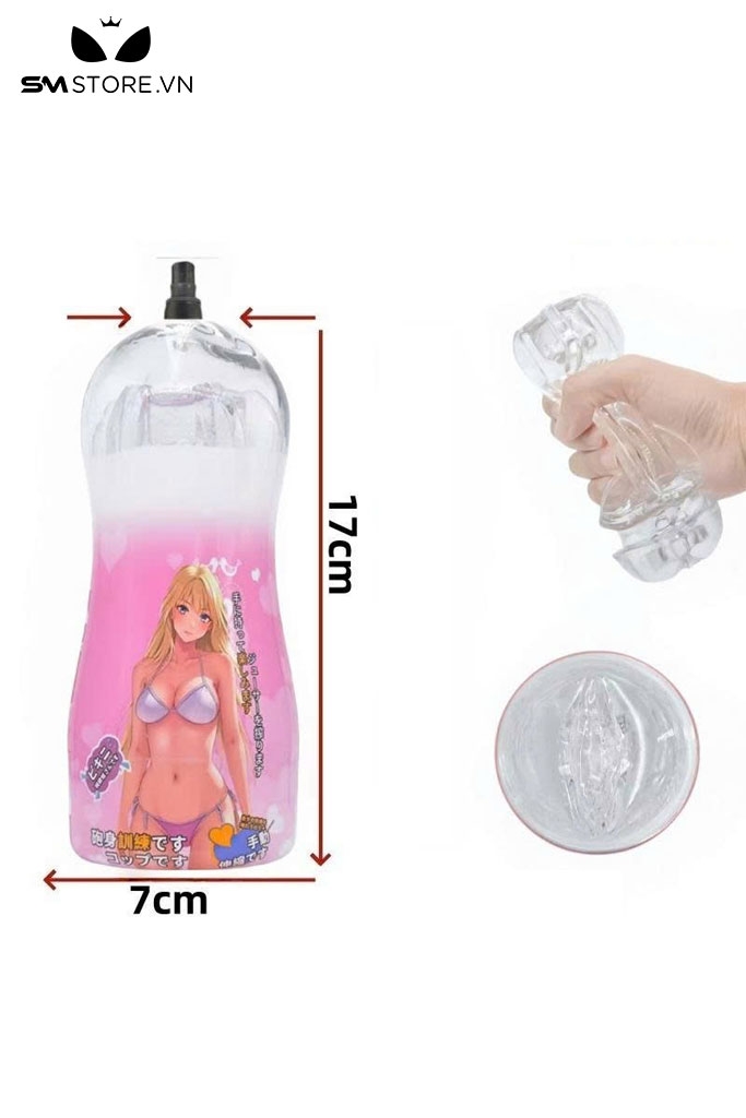 SMT264 - Máy làm tình cầm tay đường kính 12-13cm làm bằng nhựa