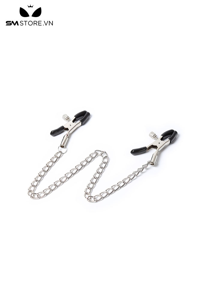 SMT035 - Kẹp núm vú có dây xích nhỏ kết nối dài 30cm 4 màu